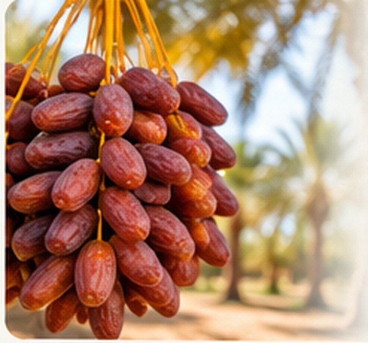 صورة توضيحية للتمور